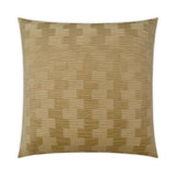 Treble Dijon Solid Textured Yellow Large Throw Pillow With Insert Throw Pillows LOOMLAN By D.V. Kap