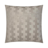 Treble Putty Solid Textured Tan Taupe Large Throw Pillow With Insert Throw Pillows LOOMLAN By D.V. Kap