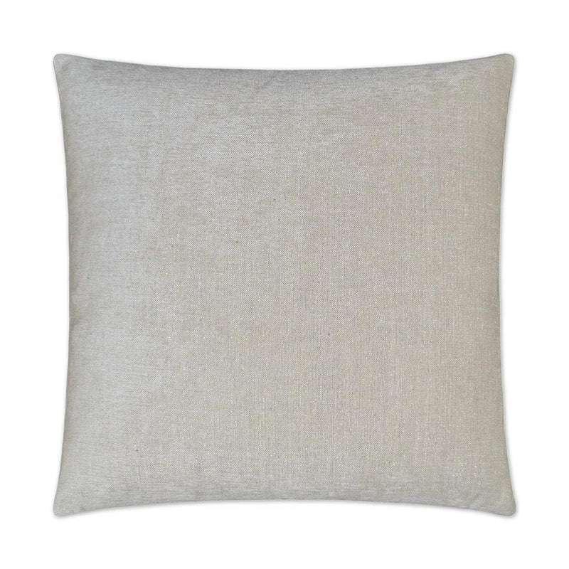 Trend Linen Off-White Throw Pillow With Insert Throw Pillows LOOMLAN By D.V. Kap