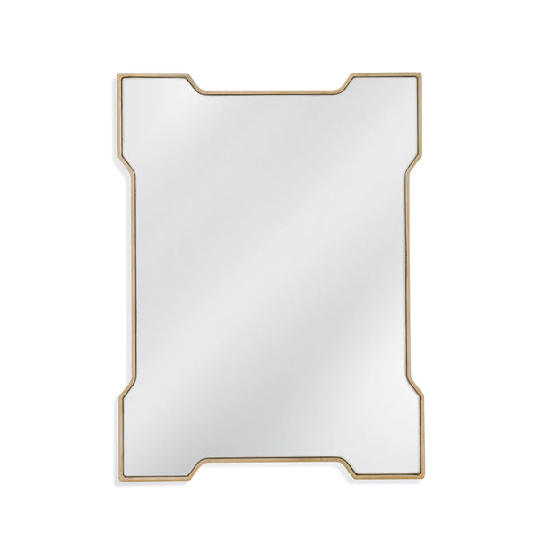 Trident MDF Gold Vertical Wall Mirror Wall Mirrors LOOMLAN By Bassett Mirror