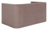 Trippel Wood Taupe Loveseat Sofas & Loveseats LOOMLAN By Zuo Modern