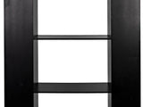 Triumph Bookcase, Black Steel Bookcases LOOMLAN By Noir