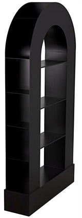 Triumph Bookcase, Black Steel Bookcases LOOMLAN By Noir