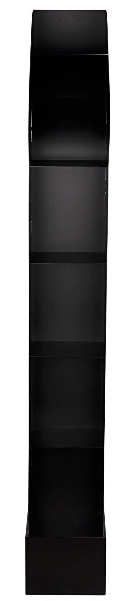 Triumph Bookcase, Black Steel Bookcases LOOMLAN By Noir