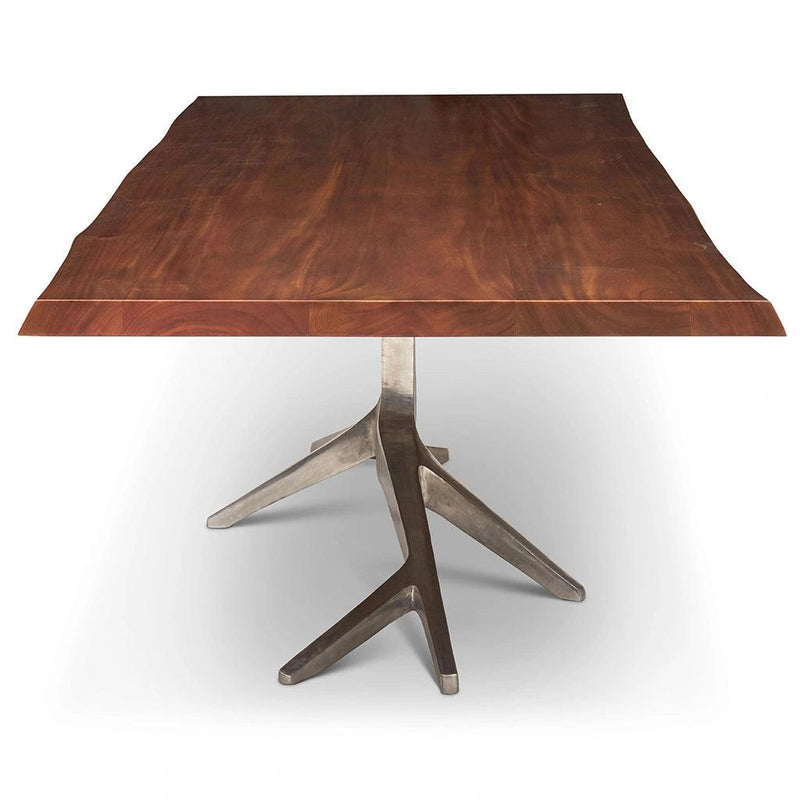 Trunk Wood Rectangular Dining Table Dining Tables LOOMLAN By Urbia