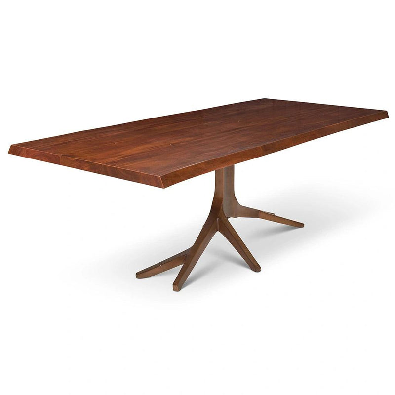 Trunk Wood Rectangular Dining Table Dining Tables LOOMLAN By Urbia