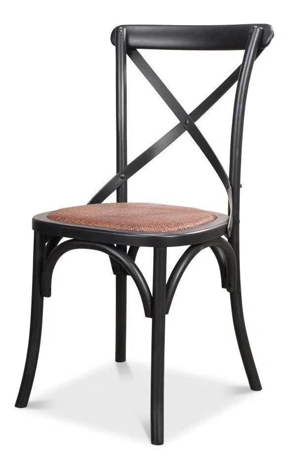 Tuileries Wood Framed Armless Dining Chair (Set Of 2)