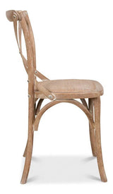 Tuileries Wood Framed Armless Dining Chair (Set Of 2)