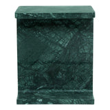 Tullia Marble Green Rectangular Accent Table Side Tables LOOMLAN By Moe's Home