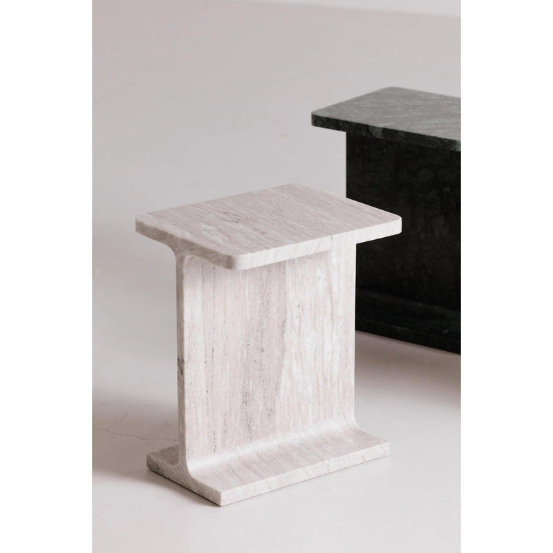 Tullia Marble Rectangular Accent Table Side Tables LOOMLAN By Moe's Home