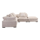 Tumble Dream Polyester Upholstered Modular Sectional Modular Sofas LOOMLAN By Moe's Home