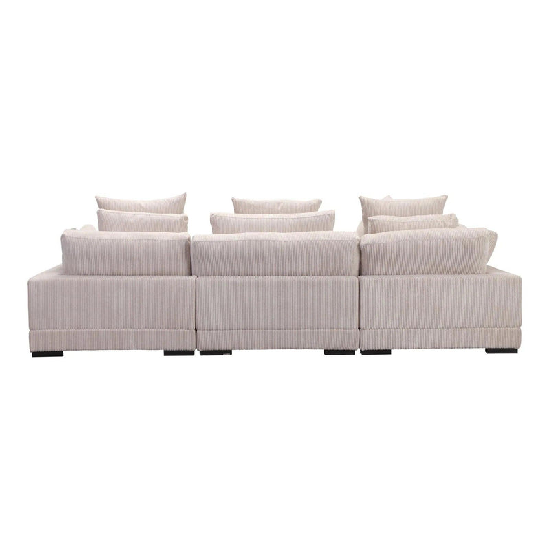 Tumble Dream Polyester Upholstered Modular Sectional Modular Sofas LOOMLAN By Moe's Home