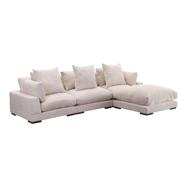 Tumble Lounge Polyester Upholstered Modular Sectional Modular Sofas LOOMLAN By Moe's Home