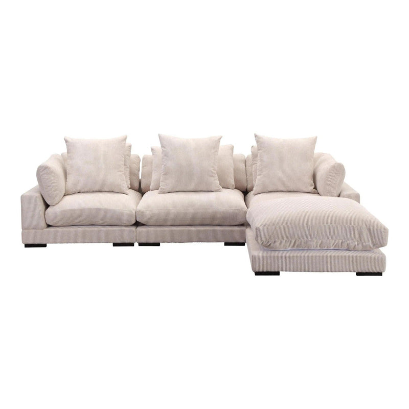 Tumble Lounge Polyester Upholstered Modular Sectional Modular Sofas LOOMLAN By Moe's Home