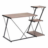 Tunisia Desk Brown & Black Home Office Desks LOOMLAN By Zuo Modern