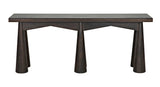 Tutankhamun Console, Ebony Walnut Console Tables LOOMLAN By Noir