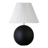 Tuve Polyresin Black Table Lamp Table Lamps LOOMLAN By Moe's Home