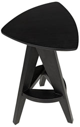 Twist Wood Black Counter Stool Counter Stools LOOMLAN By Noir