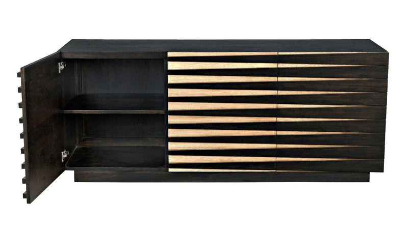 Tyson Sideboard, Ebony Walnut Sideboards LOOMLAN By Noir