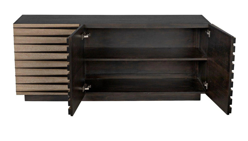 Tyson Sideboard, Ebony Walnut Sideboards LOOMLAN By Noir