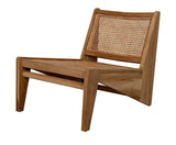 Udine Chair With Caning, Teak Club Chairs LOOMLAN By Noir