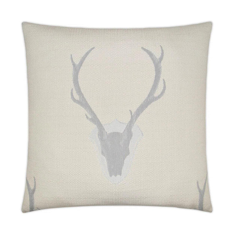 Uncle Buck Ivory Throw Pillow With Insert Throw Pillows LOOMLAN By D.V. Kap