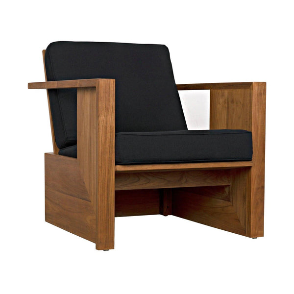 Ungaro Chair, Teak Club Chairs LOOMLAN By Noir