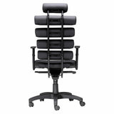 Unico Office Chair Black Office Chairs LOOMLAN By Zuo Modern