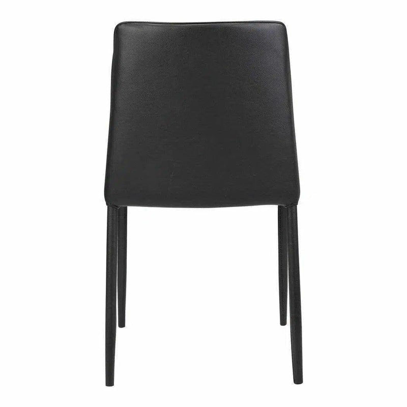 Nora Vegan Leather Upholstered Armless Dining Chair (Set Of 2)