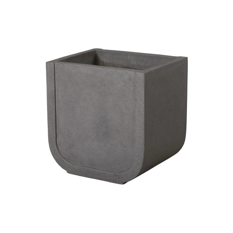 Uri Square Terrazzo Planter Outdoor Planters LOOMLAN By Emissary