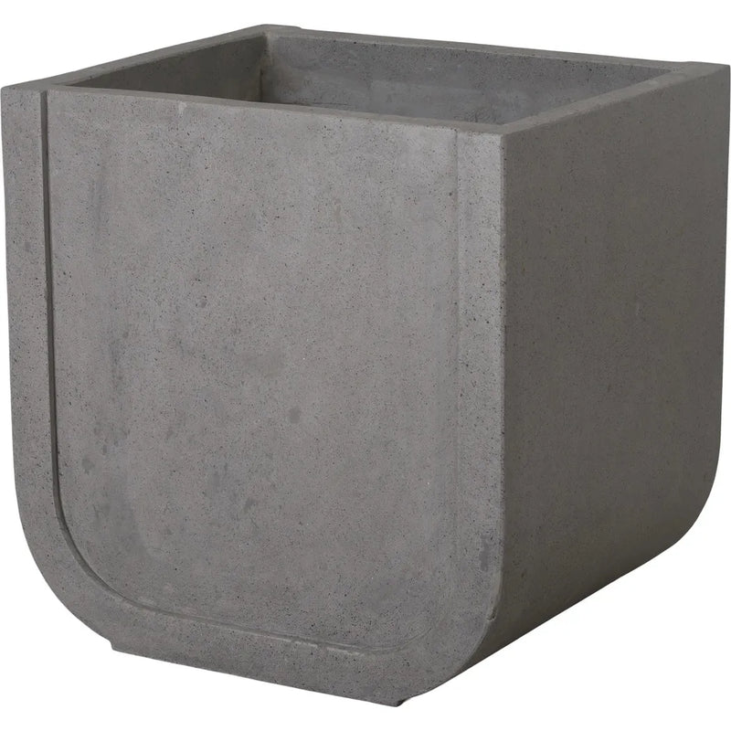 Uri Square Terrazzo Planter Outdoor Planters LOOMLAN By Emissary