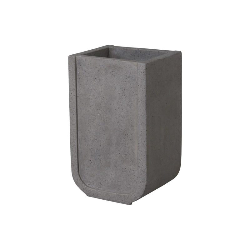 Uri Terrazzo Square Planter Outdoor Planters LOOMLAN By Emissary