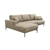 Valentino Adjustable Back Right Sectional Sectionals LOOMLAN By LH Imports