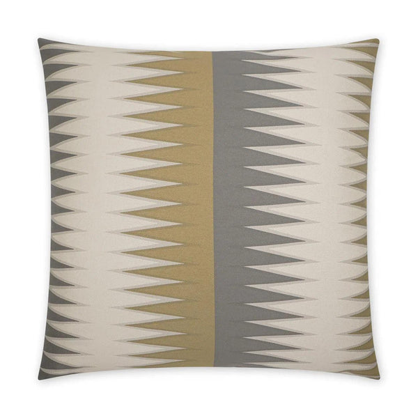 Vamanos Natural Modern Tan Taupe Large Throw Pillow With Insert Throw Pillows LOOMLAN By D.V. Kap