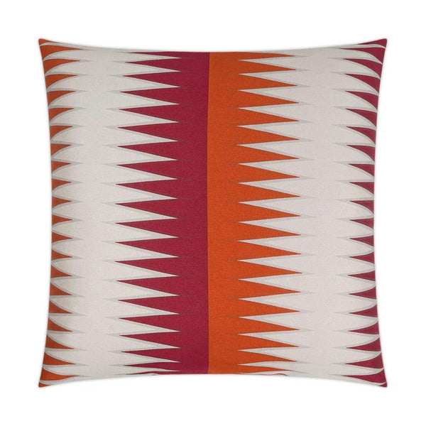 Vamanos Punch Modern Fuchsia Large Throw Pillow With Insert Throw Pillows LOOMLAN By D.V. Kap