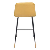 Var Counter Chair Yellow Counter Stools LOOMLAN By Zuo Modern