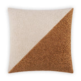 Velu II Brown Throw Pillow With Insert Throw Pillows LOOMLAN By D.V. Kap