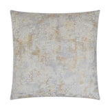 Venetia Grey Throw Pillow With Insert Throw Pillows LOOMLAN By D.V. Kap