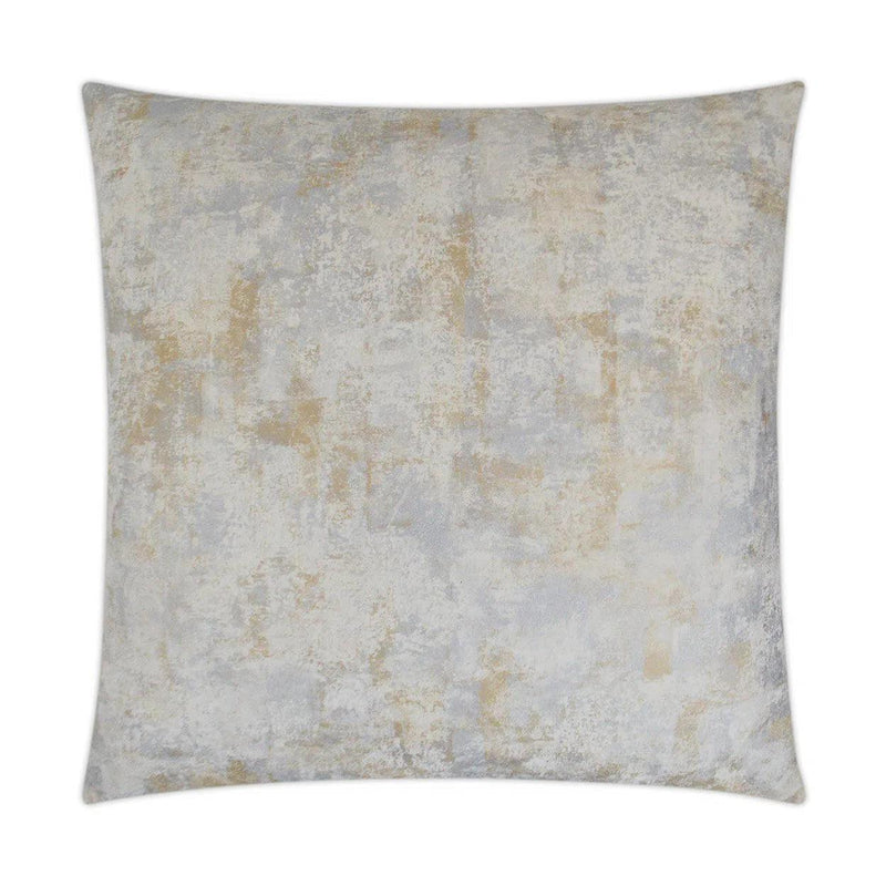 Venetia Grey Throw Pillow With Insert Throw Pillows LOOMLAN By D.V. Kap