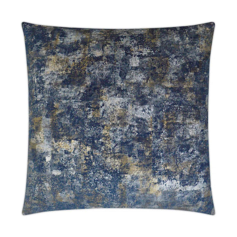 Venetia Lapis Blue Throw Pillow With Insert Throw Pillows LOOMLAN By D.V. Kap