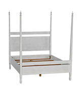 Venice Wood Queen Bed Beds LOOMLAN By Noir