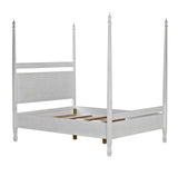 Venice Wood Queen Bed Beds LOOMLAN By Noir