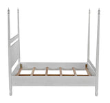 Venice Wood Queen Bed Beds LOOMLAN By Noir