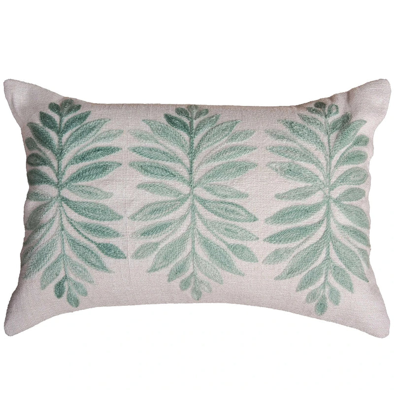 Vera Botanical Lumbar Outdoror Pillow Outdoor Pillows LOOMLAN By LOOMLAN