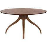 Vera Wood Round Dining Table Dining Tables LOOMLAN By Noir