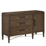 Verona Chanterelle Three-Drawer Chest Chests LOOMLAN By Currey & Co