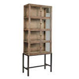 Veso Display Cabinet Bookcases LOOMLAN By Furniture Classics