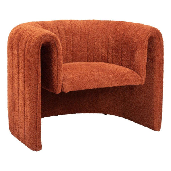 Viana Accent Chair Burnt Orange