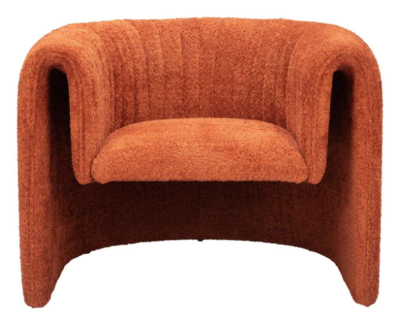 Viana Accent Chair Burnt Orange