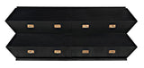 Vico Wood Black Dresser Dressers LOOMLAN By Noir